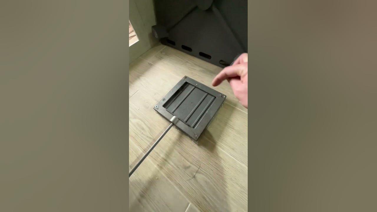 Приток воздуха под банную печь и про шибер. Как сделать! #каксделать # ...