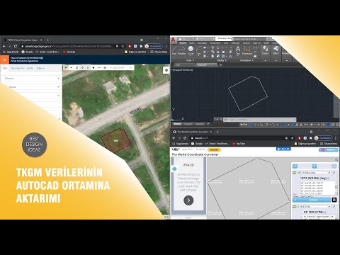 Parsel Koordinatlarının (TKGM) Autocad Ortamına Aktarımı Nasıl Yapılır ?