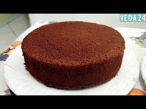 BOLO DE CHOCOLATE FÁCIL E RÁPIDO | PERFEITO PRA BOLOS RECHEADOS #VEDA24 | Menino Prendado