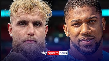 Jake Paul confirms heavyweight fight with Anthony Joshua on December 19