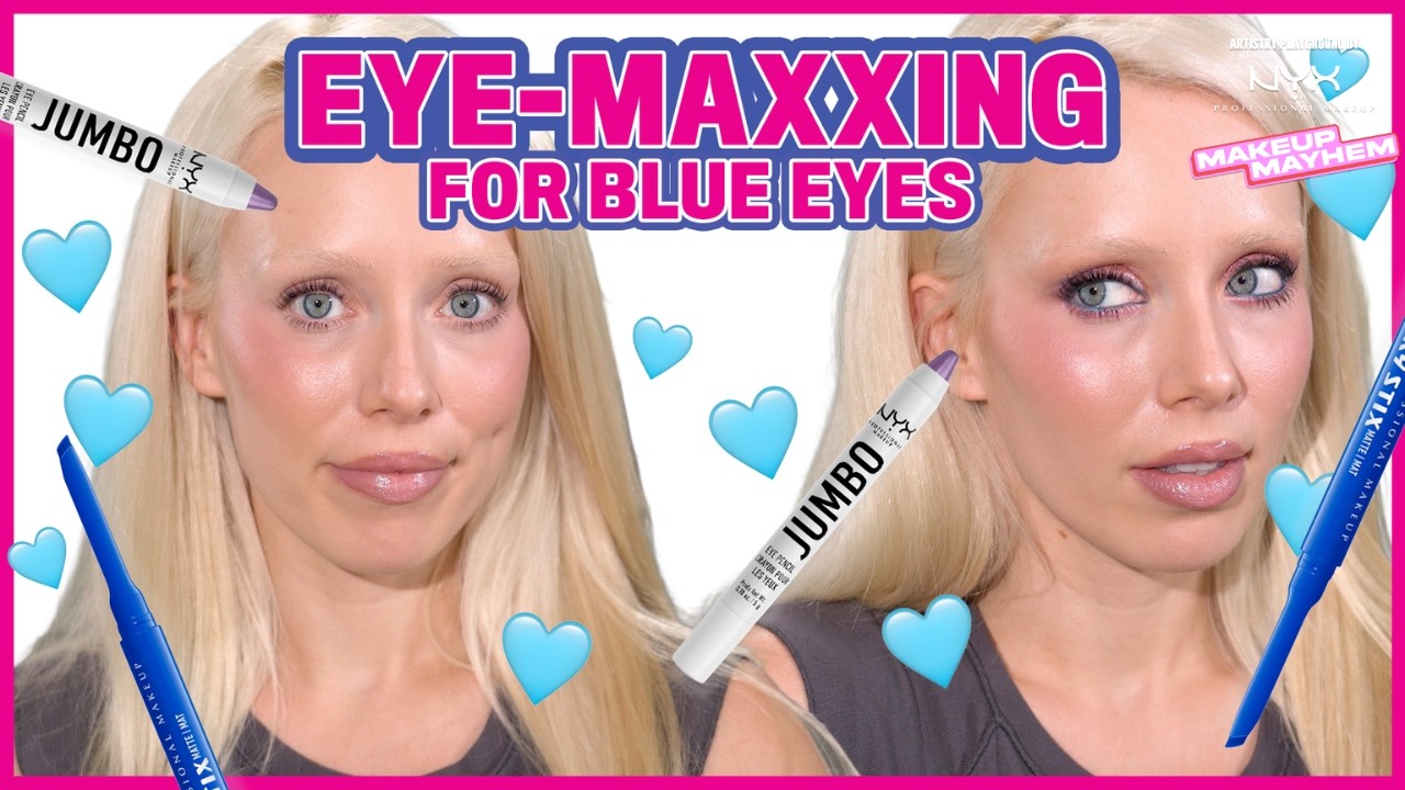 The Secret to Eyemaxxing *BLUE EYES*
