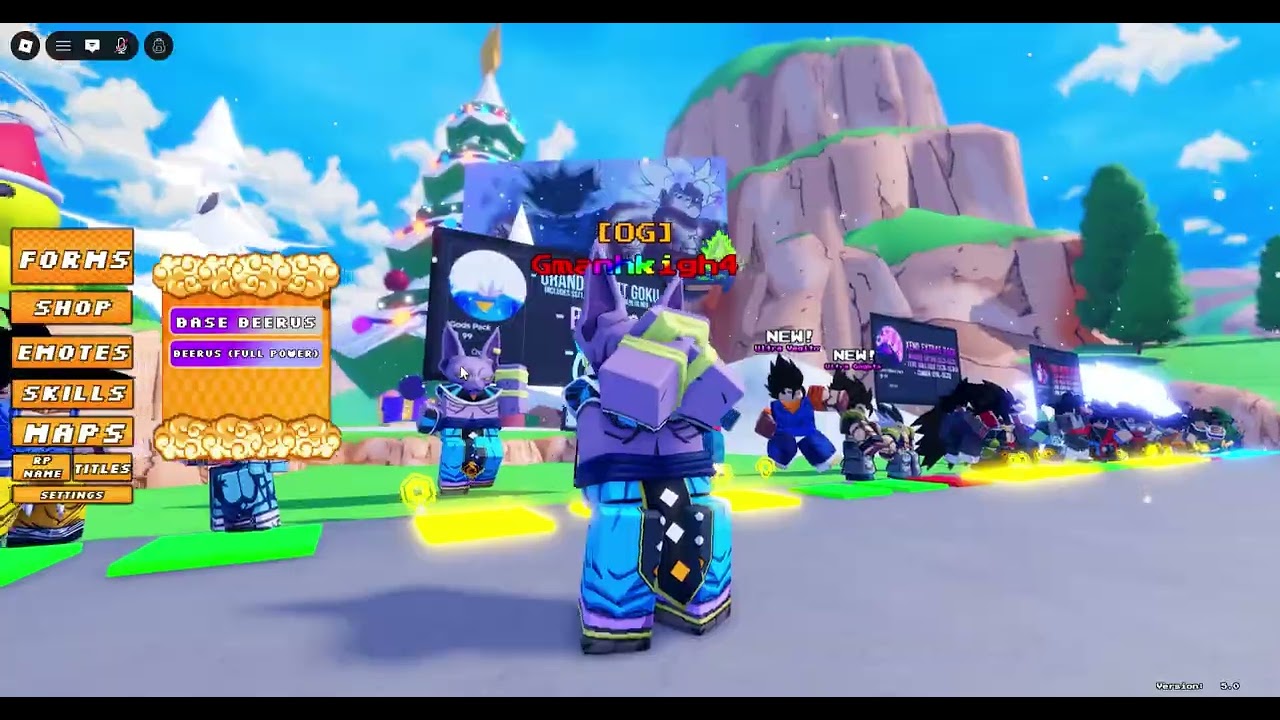 All Forms in Dragon Ball Surge (Showcase)