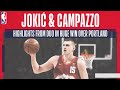 JOKIĆ & CAMPAZZO LEAD DENVER 😤 | Extended highlights from duo in vital Portland victory