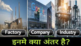What is the Difference Between Factory, Industry and Company? – [Hindi] – Gyan Tv