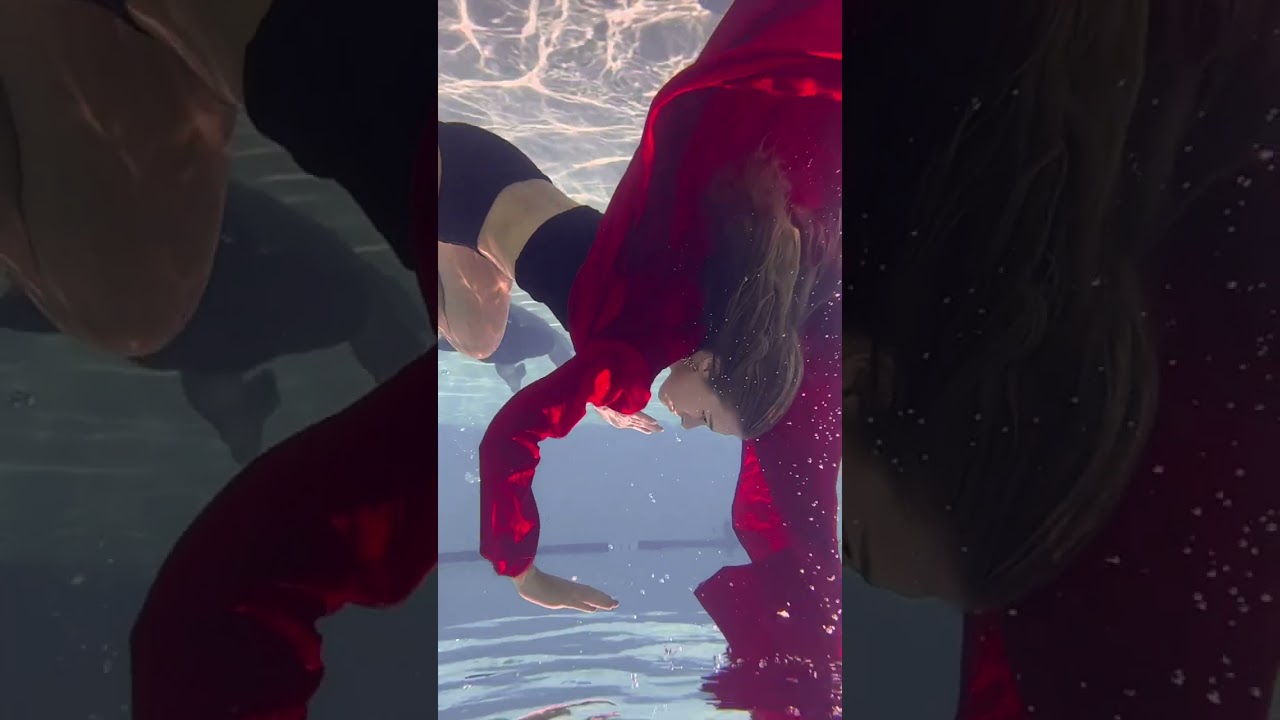 I got Scarlett Witch into the water with me!