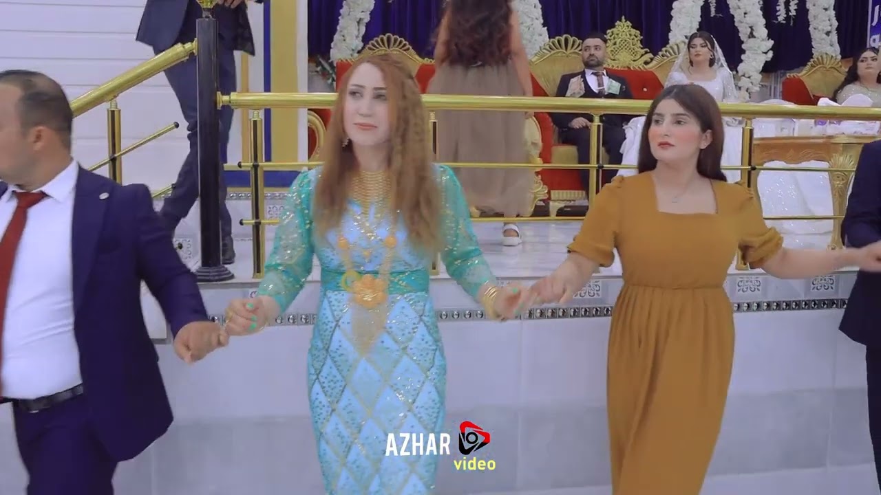 نيشان بعدري و سعد شنكالي  - حفلة مروان  & نفية- جزء -2- ازهار فيديو 07501421202