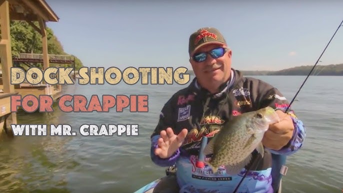 Wally Marshall on Shootin' Docks with Mr. Crappie Glo Colors 