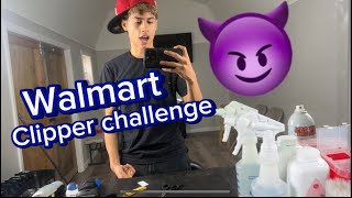 Cutting with Walmart clippers 💯