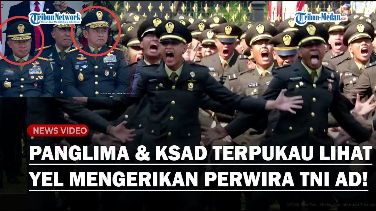 BIKIN MERINDING! Yel-Yel Mengerikan Perwira TNI AD Buat Bergetar Istana Merdeka, Panglima Terkagum
