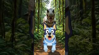Bluey And The T Rex