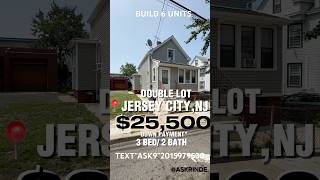 📍Double Lot Zoned Build 6 Units.Text”ASK9”2015979530. #home #realestate #viral #nj #nyc