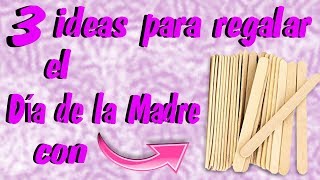 3 ideas para regalar el dia de las madres : hecho con material reciclado. | GABRIELA.MC