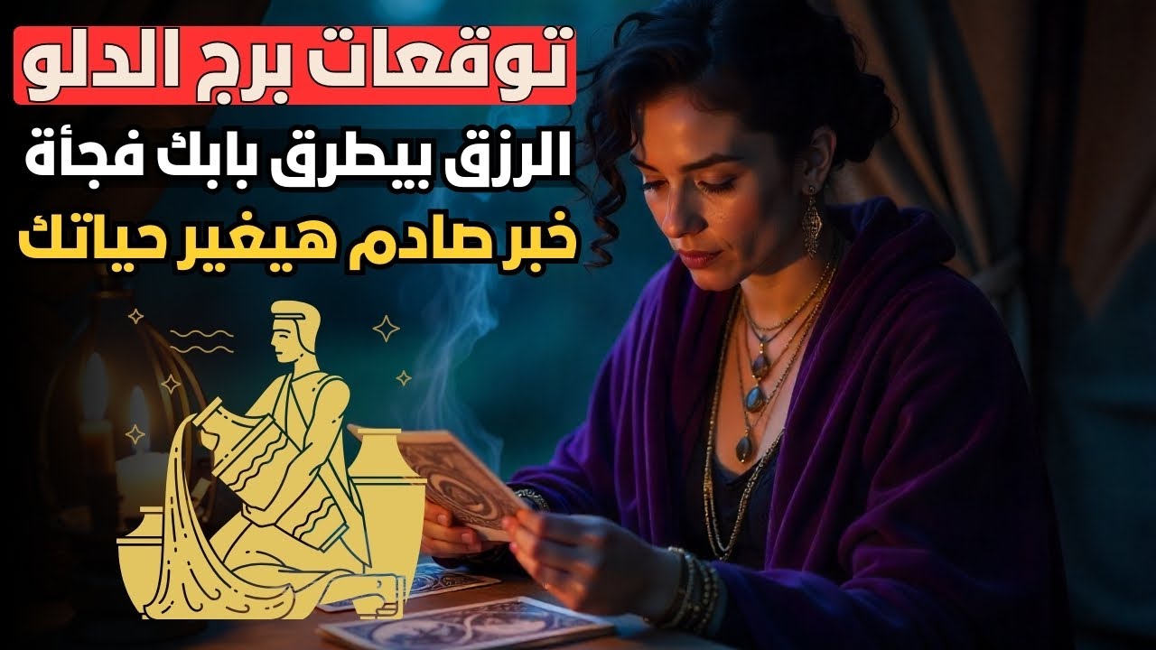 توقعات برج الدلو ♒ أسرار هتتكشف وخبر صادم هيقلب حياتك 🔮 الرزق بيطرق بابك فجأة ✨