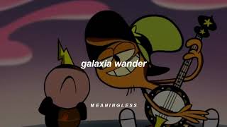 Video thumbnail of "Galaxia Wander - En La Galaxia Wander (Letra)"