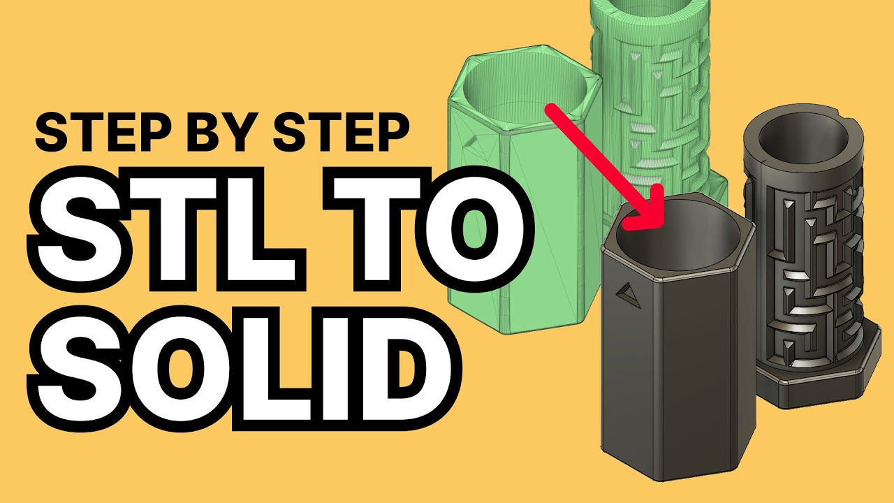 Convert Stl Mesh To A Solid Body In Fusion 360 (2021)