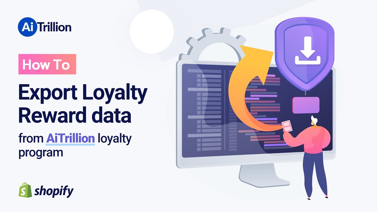 How to export loyalty reward data from AiTrillion loyalty program - YouTube