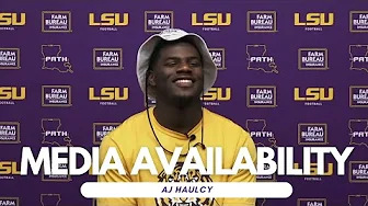 AJ Haulcy Post Practice Presser - 10/8/25