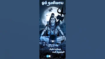 Om Namashivya S.P.B Lord Shivan WhatsApp Status