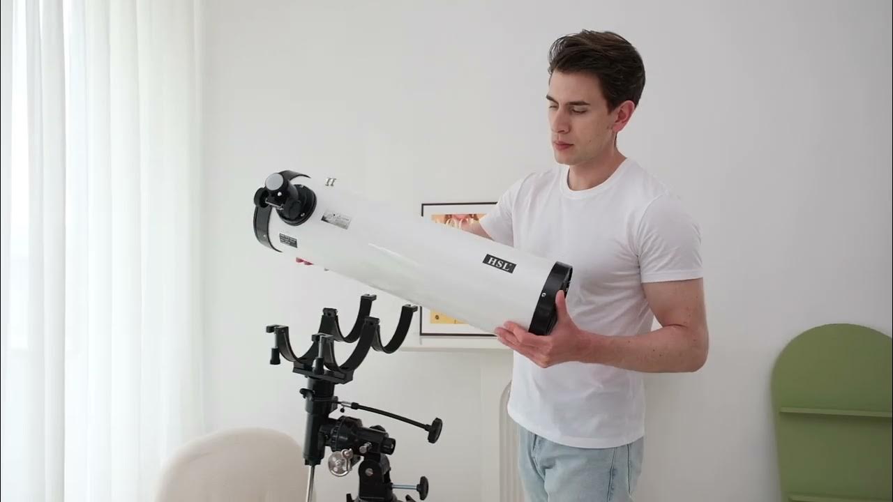 How to Assemble HSL 150EQ Newtonian Reflector Telescopes? YouTube
