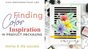 Finding Color Inspiration in Product Packaging | Ft. Altenew BAF Primrose