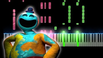 Poppy Playtime Chapter 4: Doey The Doughman Commercial VHS Theme Song (Piano Tutorial)
