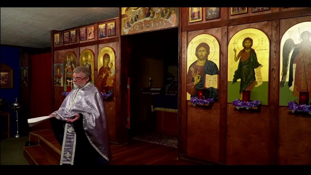 Compline and Great Canon of St. Andrew, Feb. 23, 2026