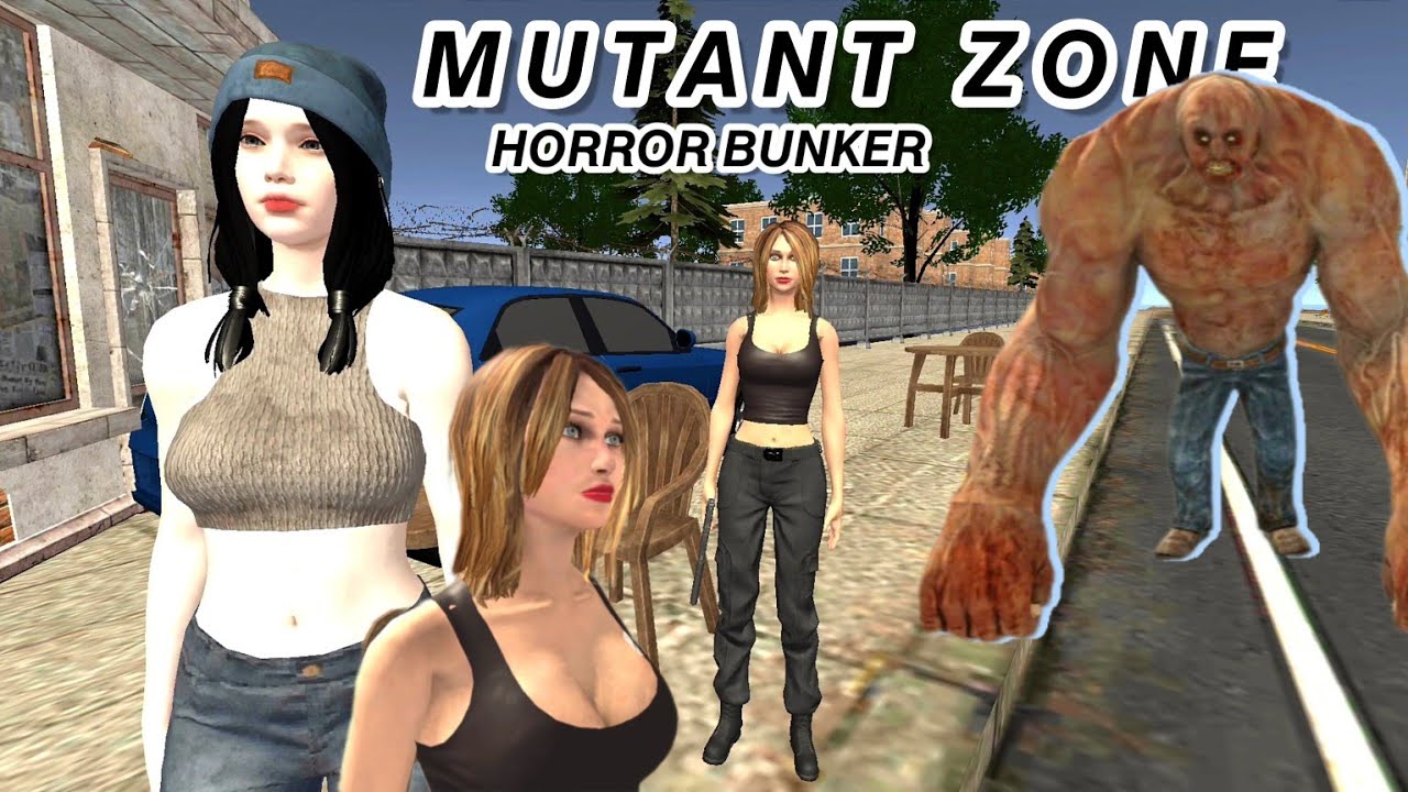 MUTANT ZONE - HORROR BUNKER GAMES LEVEL 1,2 PART 1 GAMING VIDEO ZOMBIE MONSTERS GAMES