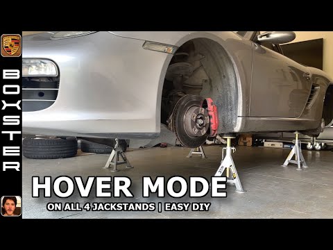 Hover Mode | Jack Stands | Porsche Boxster (987.1 and 987.2) (2005 – 2012)