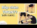 05 bài tập giúp THON GỌN BẮP CHÂN | TOP 05 CALF EXERCISES | Happy Skin