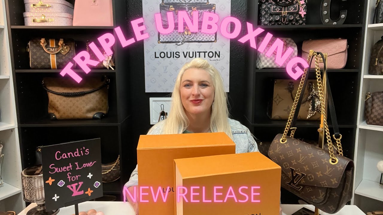 LV NEW RELEASE! Cite Bag! Nano nice! Graceful MM! TRIPLE UNBOXING! MY FIRST  VIDEO IN MY NEW YT ROOM! 