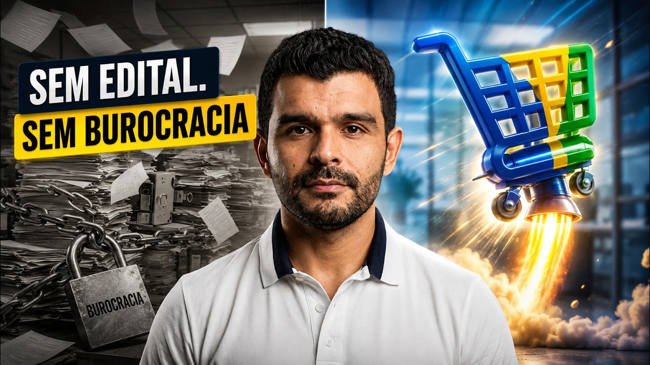 O "Mercado Livre do Governo" chegou: Venda sem Edital!