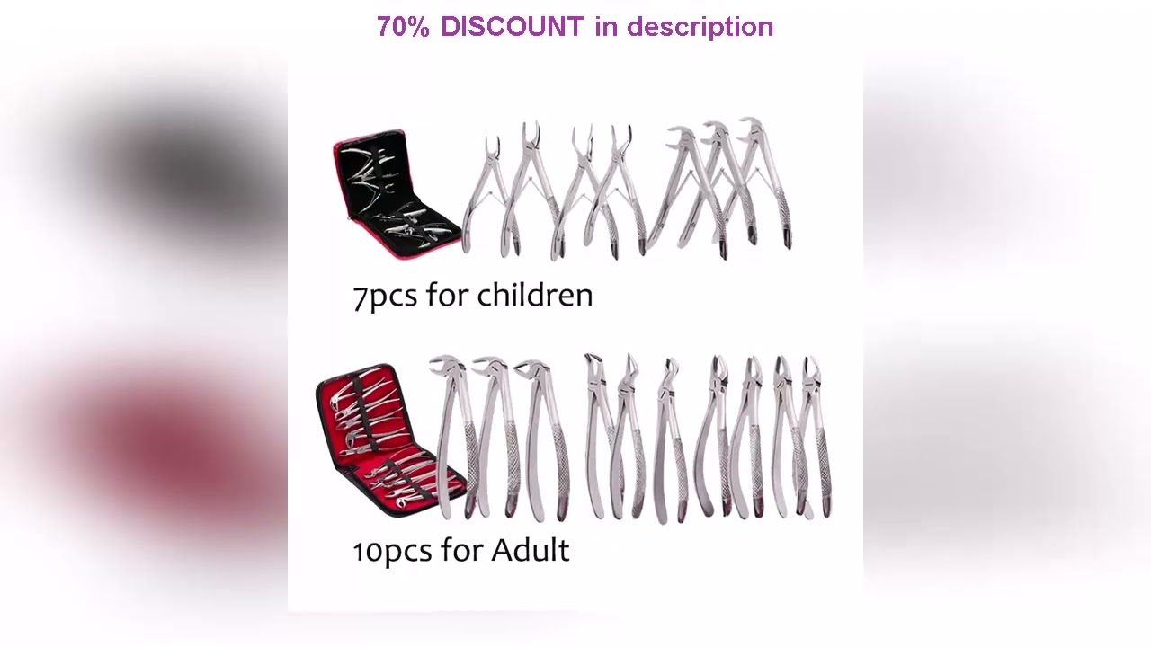 A must-have product! Adult / Children Tooth Extracting Forceps set, Teeth Extraction Forcep set ,