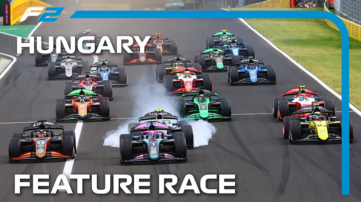 F2 Feature Race Highlights | 2024 Hungarian Grand Prix