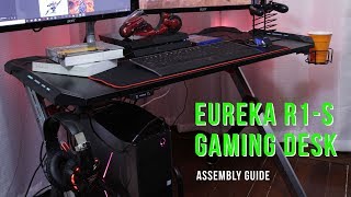 Eureka R1S Gaming Desk  Assembly and Unboxing