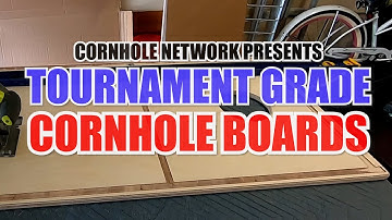 DIY Tournament Grade Cornhole Boards
