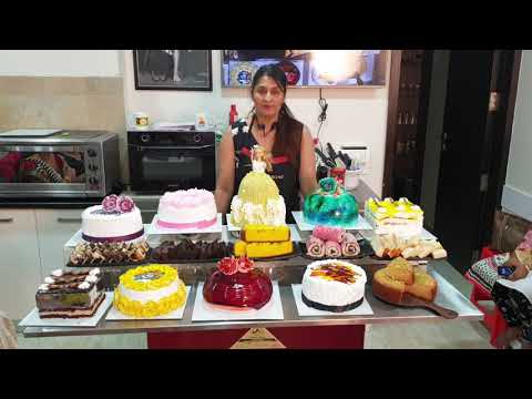 Cake &pastry for online classes call ☎️📸☎️9325294757 by om sai cooking whipped cream cake designs