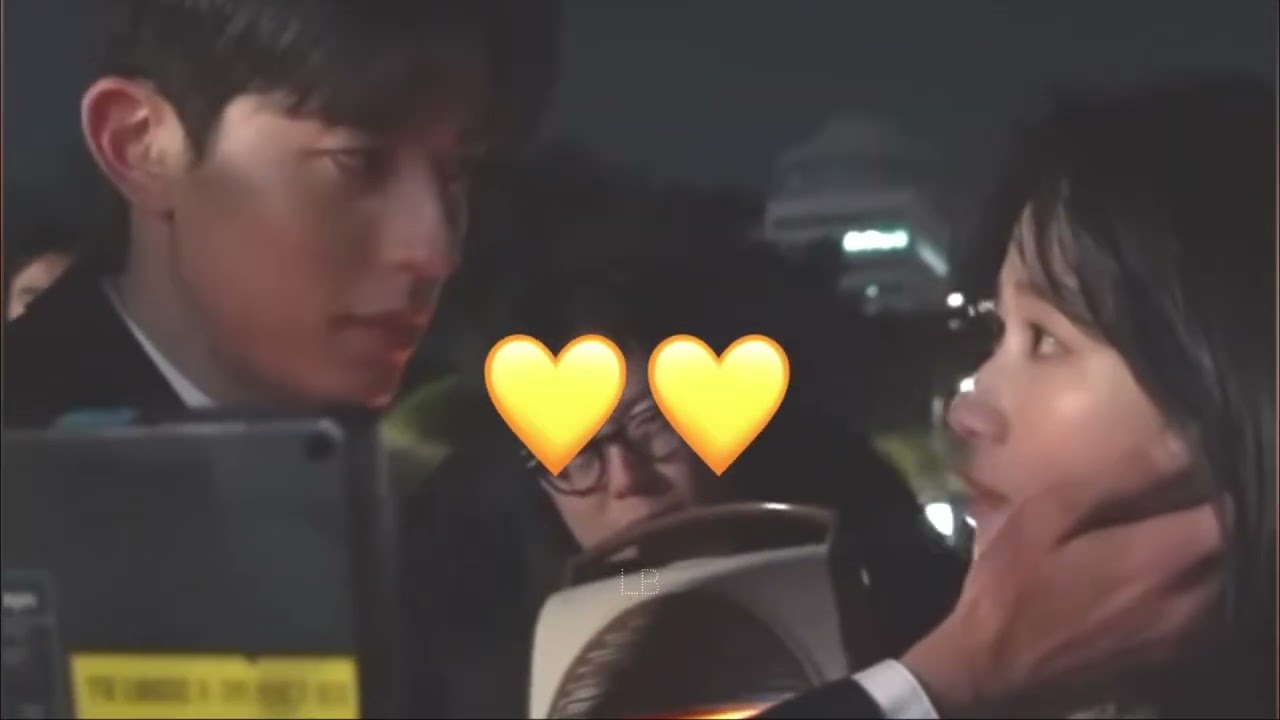 Romance on the way ☺️😍 #kimhyeyoon #parksolomon #notailtotell 