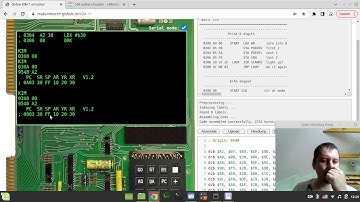 Commodore64 supermon+ V1.2 but it runs on KIM-1 emulator!