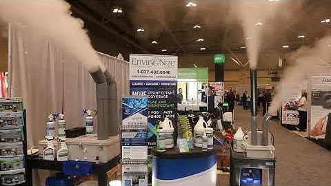 EnviroNize  Ultra Dry Max Foggers   Key to Eliminating Airborne Pathogens F