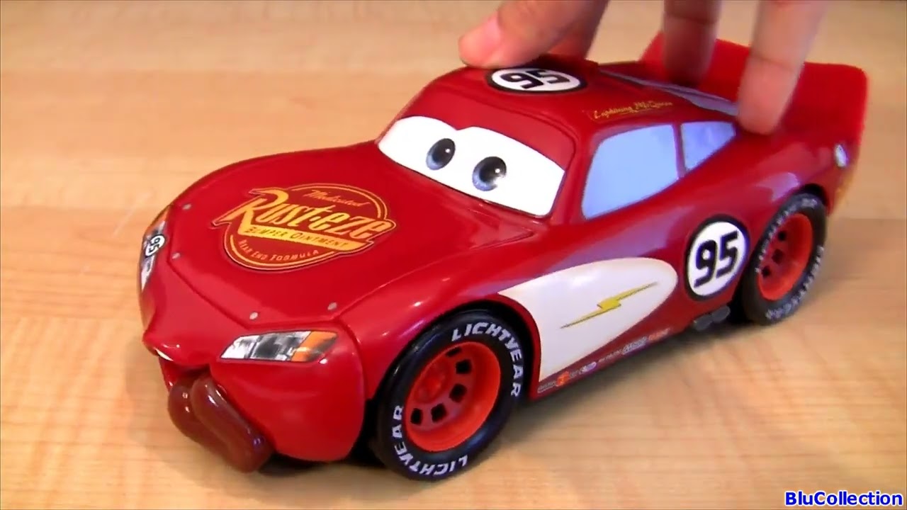 Disney Cars Monster Truck Gear Up n Go Lightning McQueen Toy Review