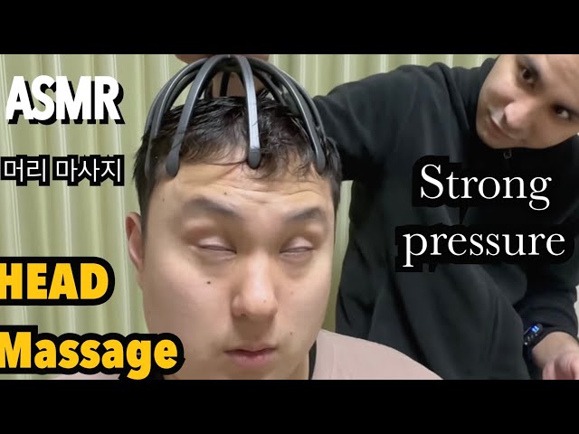 【ASMR】Head Massage/ How to make person sleep #머리마사지 #어깨마사지 #headmassage