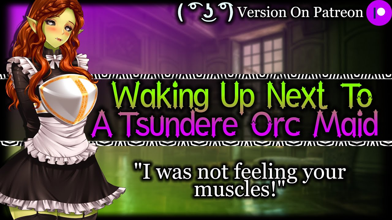 Waking Up Next To Your Tsundere Orc Maid [Bratty] [Needy] | Monster Girl ASMR Roleplay /F4M/