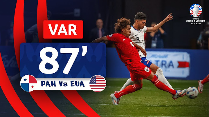 CONMEBOL Copa América | Revisión VAR - Juego Brusco Grave | PANAMÁ - USA | Minuto 87