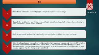 8D #leansixsigma