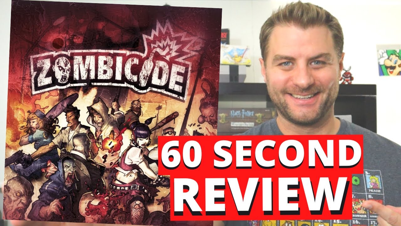Zombicide 2nd Edition Board Game 60 Second Review #zombicide #zombies