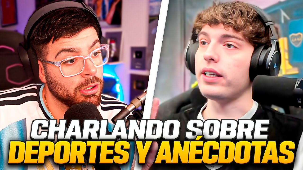 LA COBRA Y DAVOO XENEIZE EN UNA CHARLA EXTRA FUTBOLÍSTICA: BÁSQUET, DEPORTES Y ANÉCDOTAS