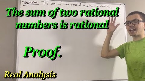 Prove that the sum of two rational numbers is rational (ILIEKMATHPHYSICS)
