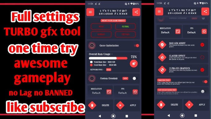 TURBO GFX TOOL FOR PUBG BGMI APK for Android - Download