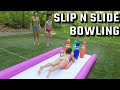 Slip n slide bowling vs kairazy  and emmapaige