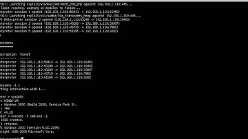 Autopwning with metasploit. db_nmap/db_autopwn features.